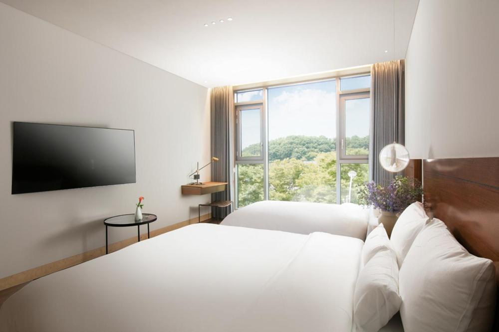 Daon Hotel جيونجو الغرفة الصورة
