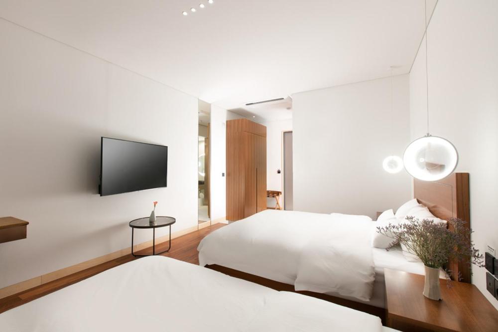 Daon Hotel جيونجو الغرفة الصورة