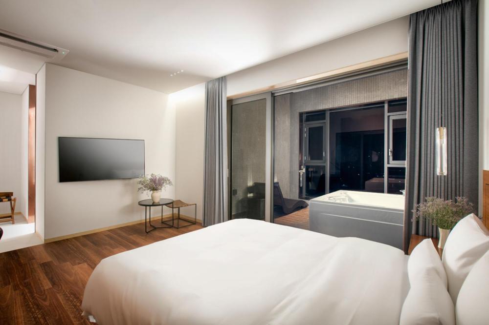 Daon Hotel جيونجو الغرفة الصورة
